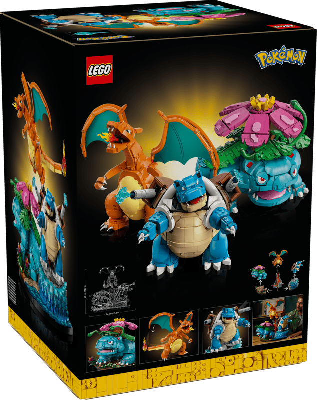 LEGO® Bisaflor, Glurak und Turtok 72153