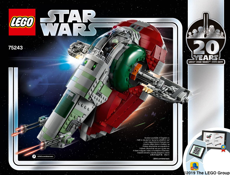 LEGO® Slave I™ – 20 Jahre LEGO Star Wars 75243