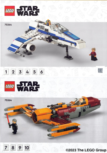 LEGO® New Republic E-Wing™ vs. Shin Hatis Starfighter™ 75364 B-WARE