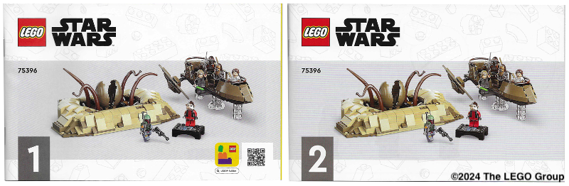 LEGO® Wüsten-Skiff und Sarlacc-Grube 75396