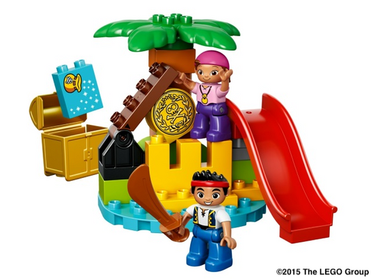 LEGO® Jake und die Nimmerland-Piraten – Schatzinsel 10604