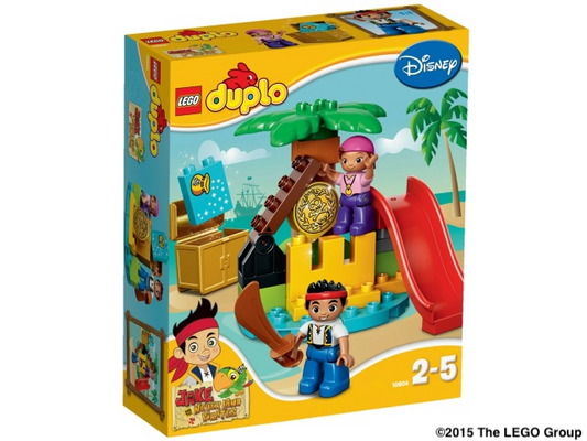 LEGO® Jake und die Nimmerland-Piraten – Schatzinsel 10604