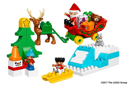 LEGO® Winterspaß mit dem Weihnachtsmann 10837