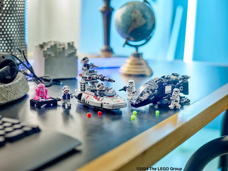 LEGO® Imperial Dropship vs. Rebel Scout Speeder 40755
