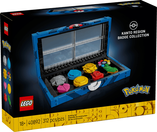 LEGO® Kollektion mit den Orden der Kanto-Region