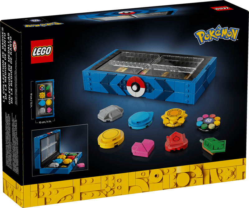 LEGO® Kollektion mit den Orden der Kanto-Region