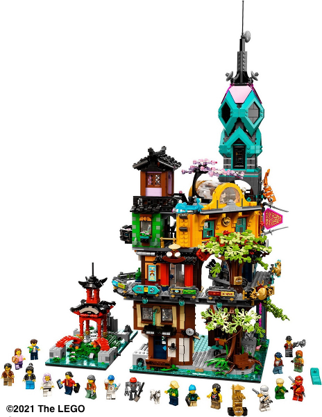 LEGO® Die Gärten von NINJAGO® City 71741