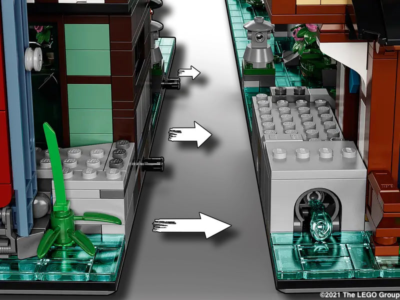 LEGO® Die Gärten von NINJAGO® City 71741