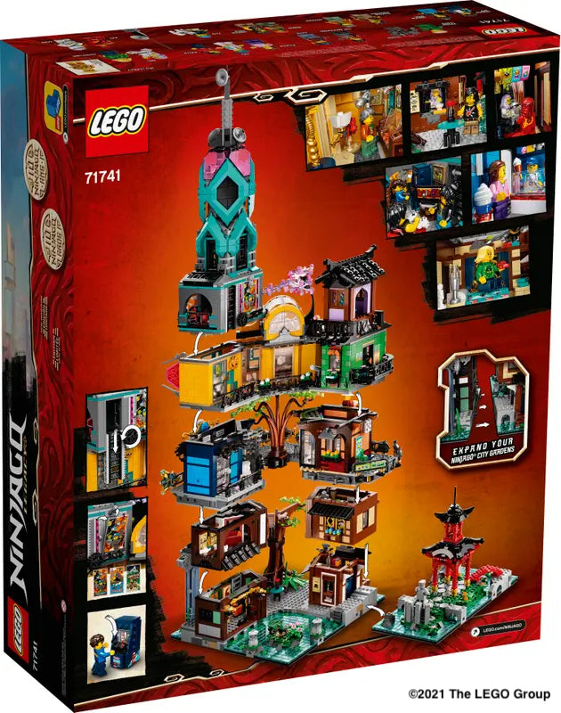 LEGO® Die Gärten von NINJAGO® City 71741