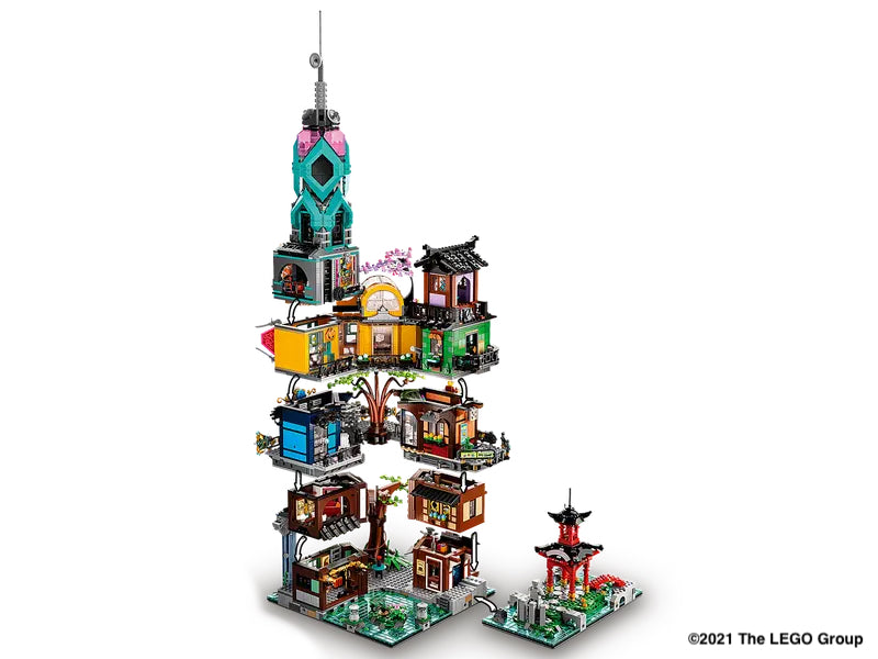 LEGO® Die Gärten von NINJAGO® City 71741