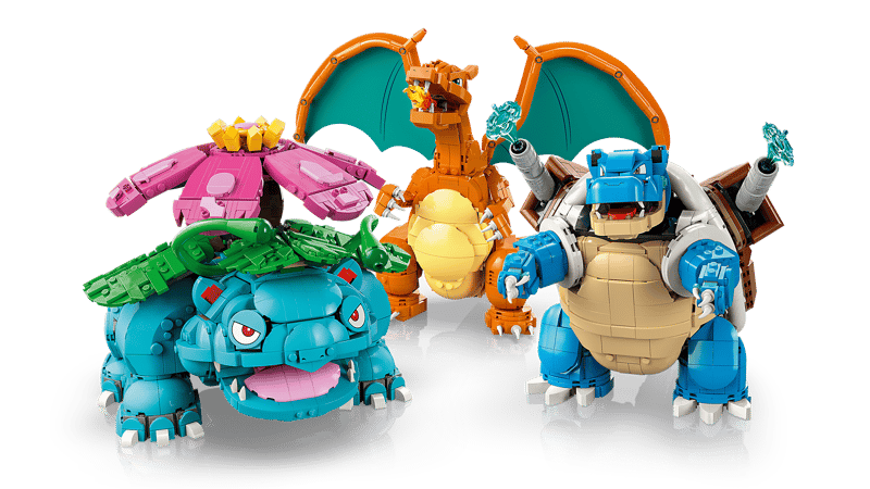 LEGO® Bisaflor, Glurak und Turtok 72153