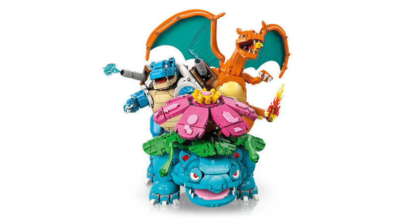 LEGO® Bisaflor, Glurak und Turtok 72153