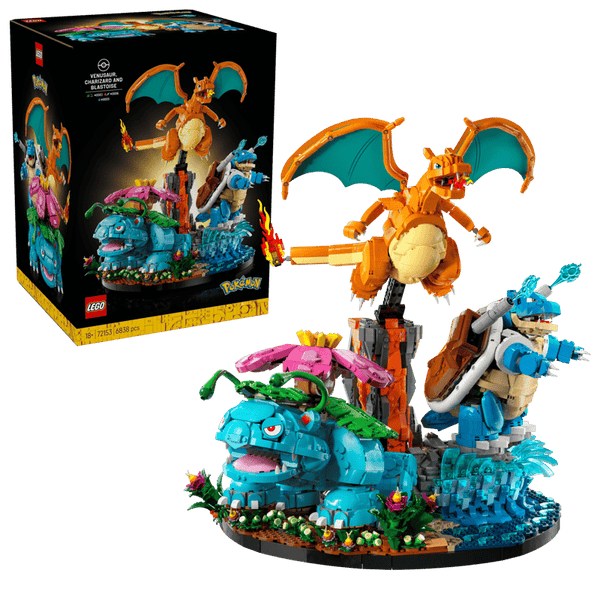 LEGO® Bisaflor, Glurak und Turtok 72153