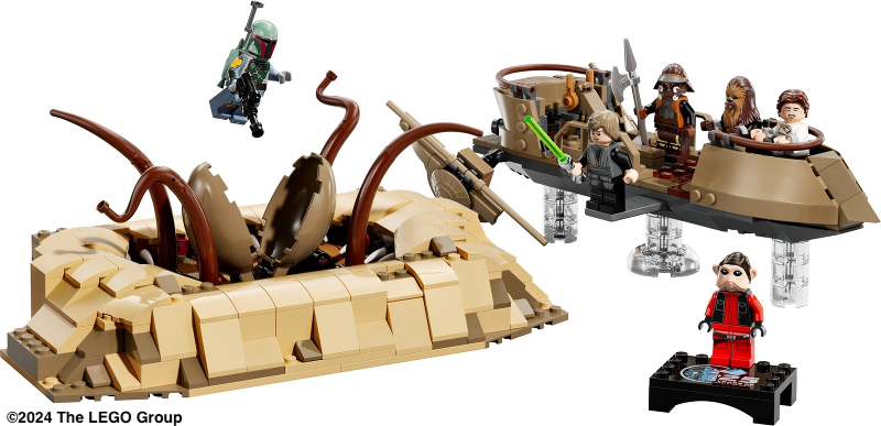 LEGO® Wüsten-Skiff und Sarlacc-Grube 75396