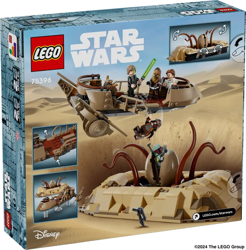 LEGO® Wüsten-Skiff und Sarlacc-Grube 75396