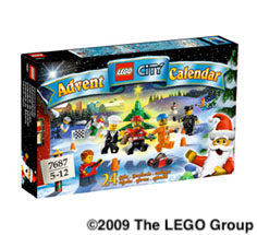 LEGO® City Adventskalender von 2009 7687