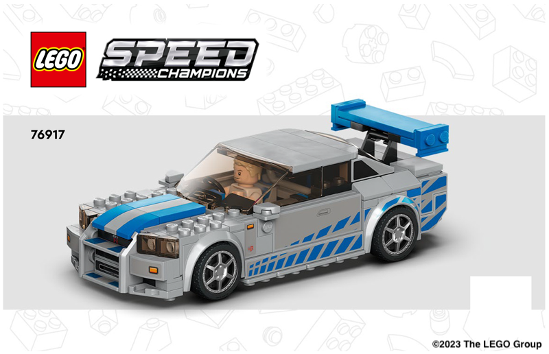 LEGO® 2 Fast 2 Furious – Nissan Skyline GT-R (R34) 76917