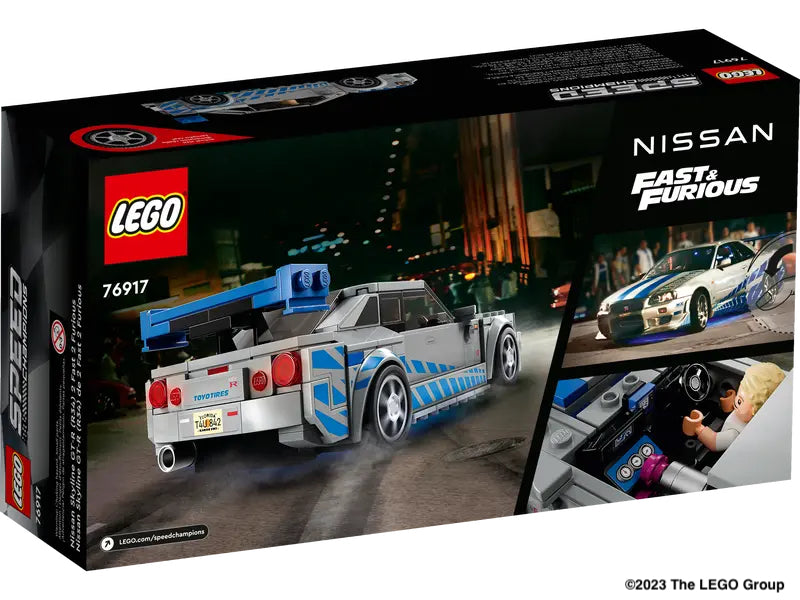 LEGO® 2 Fast 2 Furious – Nissan Skyline GT-R (R34) 76917