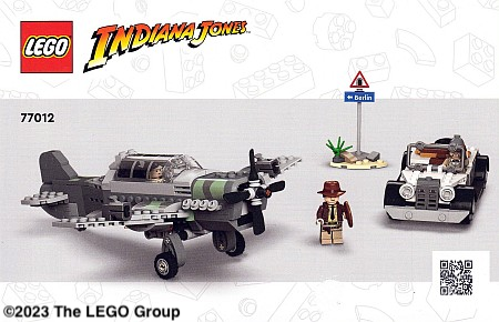 LEGO® Flucht vor dem Jagdflugzeug 77012