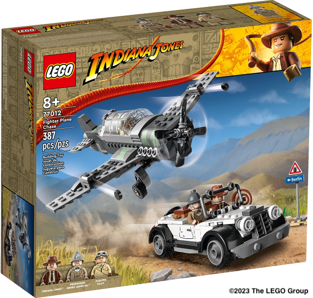 LEGO® Flucht vor dem Jagdflugzeug 77012