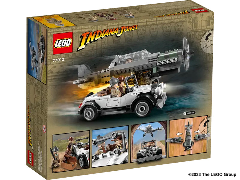 LEGO® Flucht vor dem Jagdflugzeug 77012