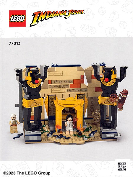 LEGO® Flucht aus dem Grabmal 77013